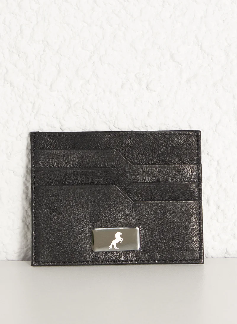 Robert Wood Genuine Leather Card Holder & Key Ring & Pen Gift Set